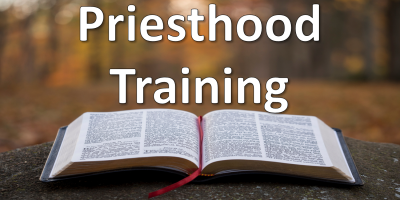 Priesthood Training Website Splash Image