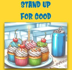 Stand Up For Good Cupcake Splash Image
